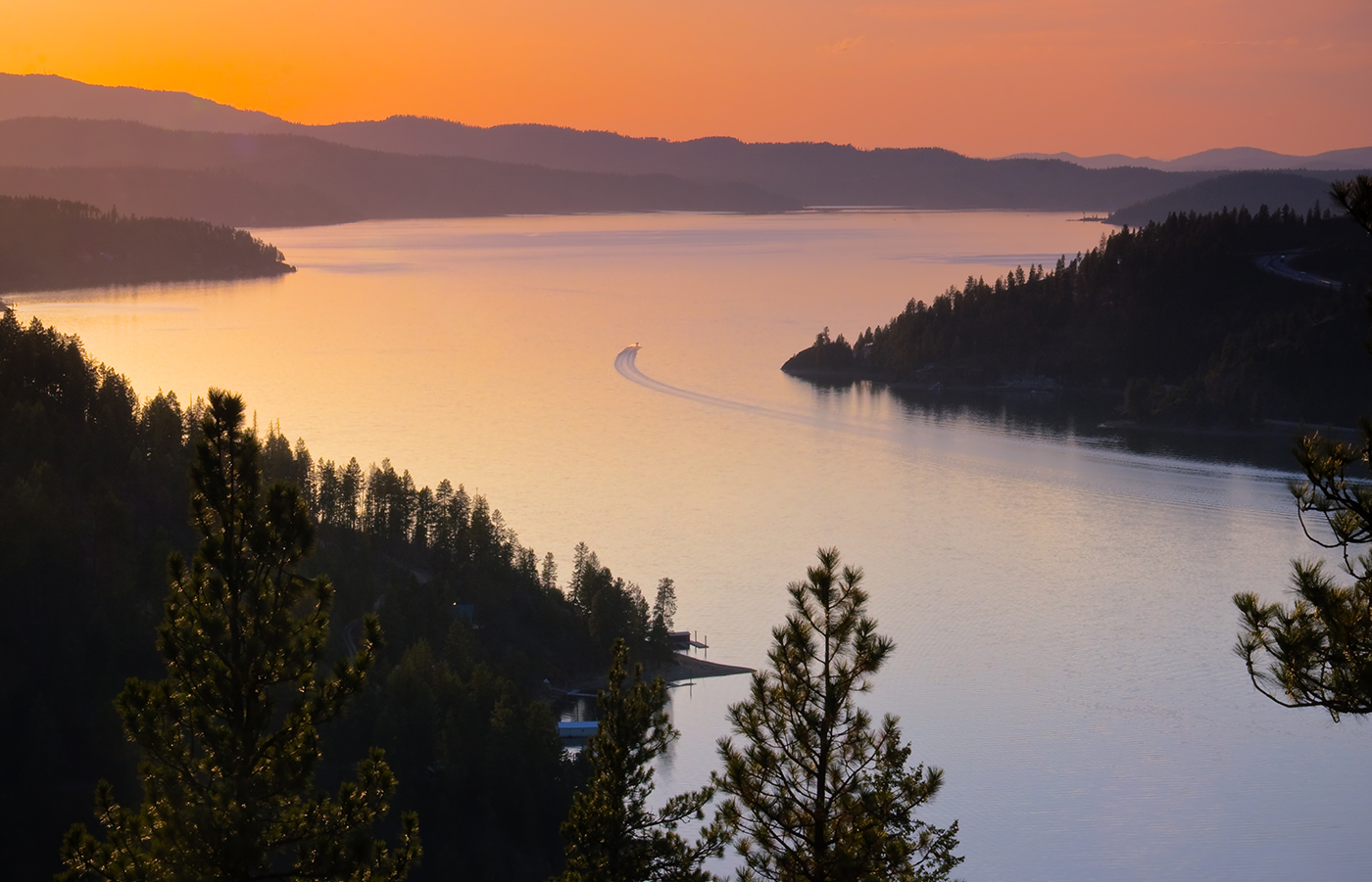 Mineral Ridge Lake Coeur d&#039;Alene