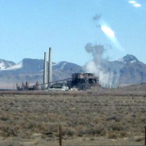 Valmy coal plant in Nevada.